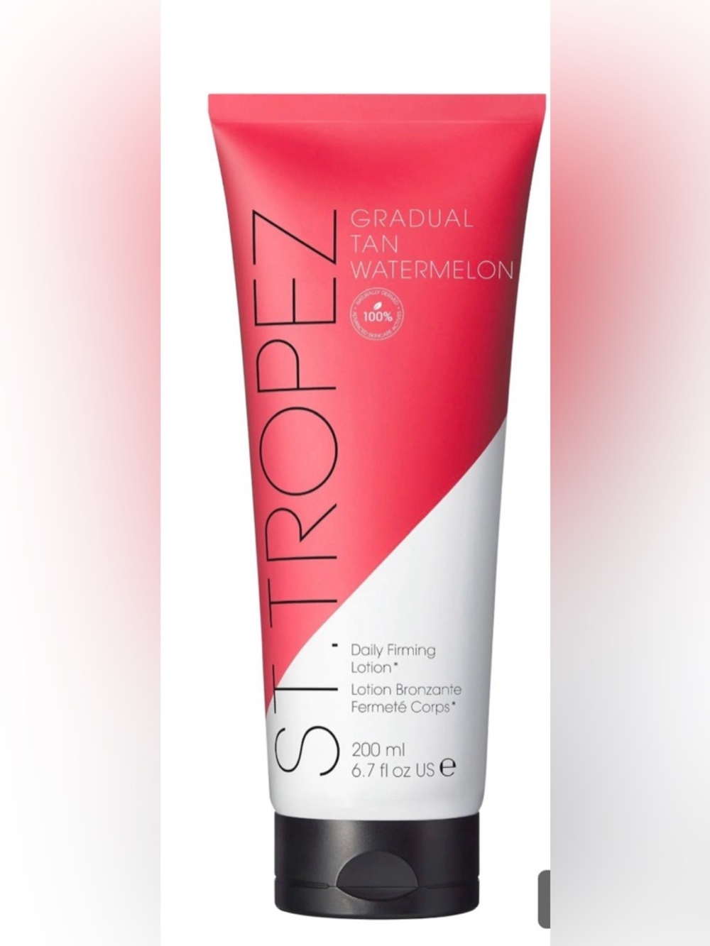 St. Tropez Gradual Tan Watermelon Firming Lotion - Coral & White